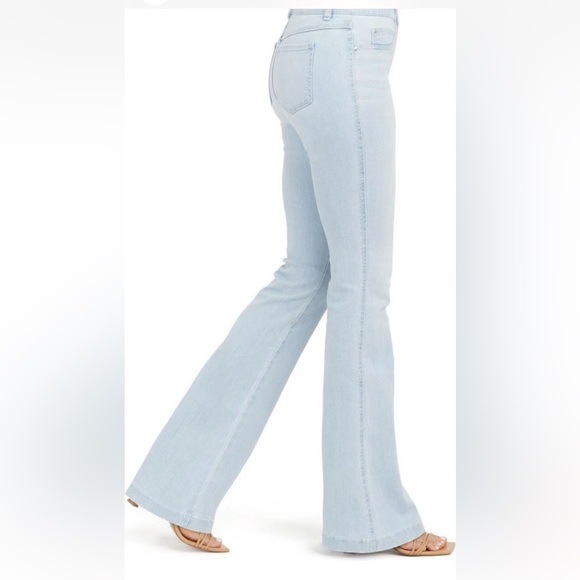 SPANX Denim - SPANX Flare Retro Light Blue Jeans Leggings